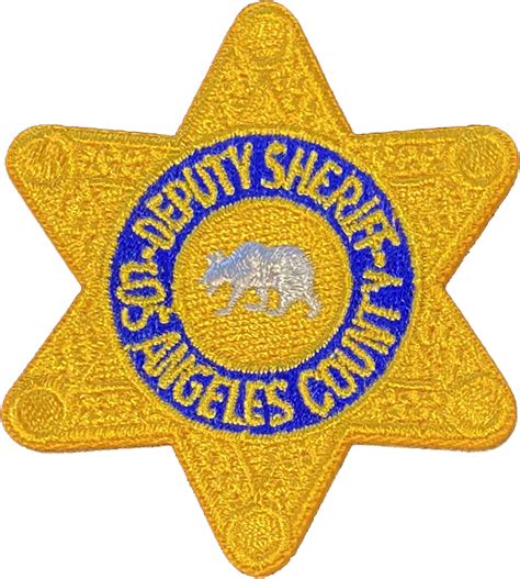 Los Angeles County Sheriffs Department Star Patch Deputy Sheriff