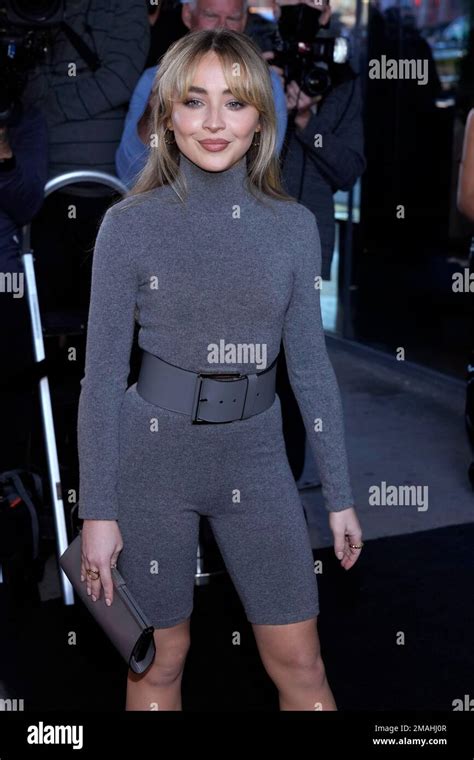 Sabrina Carpenter Arrives At The Michael Kors Springsummer 2023