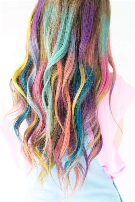 Hair Chalk Non Dye Ways To Add Color To Your Hair