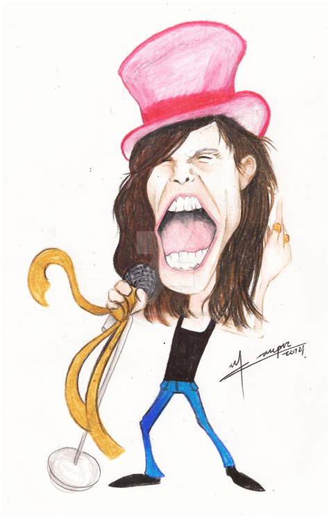 Steven Tyler Cartoon By Marioarmand On Deviantart