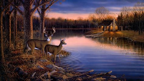 Deer Hunting Wallpaper Border Landscape Wallpaper Picture