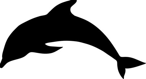 Dolphin Silhouette Clip Art Dolphin Png Download 19201043 Free