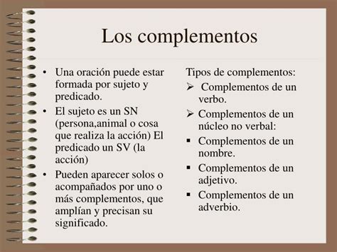 Ppt Los Complementos Powerpoint Presentation Id4846929