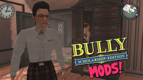 Bully Scholarship Edition Mods Being A Girl Funny Moments W Super Mod Youtube