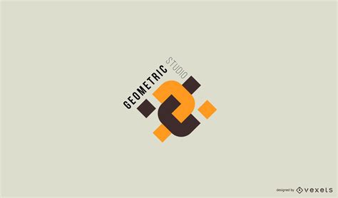 Abstract Geometric Studio Logo Design Vector Download