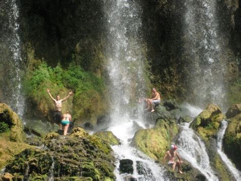 Happened Upon A Waterfall In Hot Springs Va Hot Springs Va Waterfall