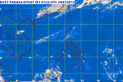 Pagasa Announces Weather Forecast Holy Week 2013