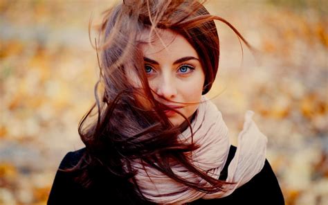 Wallpaper Id 1359817 1080p Looking At Viewer Brunette Face Blue