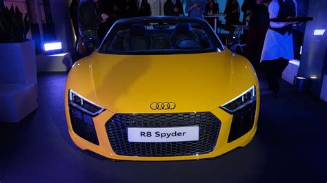Audi R8 Spyder 2016 Launches In The Uk Virtual Cockpit Interior And