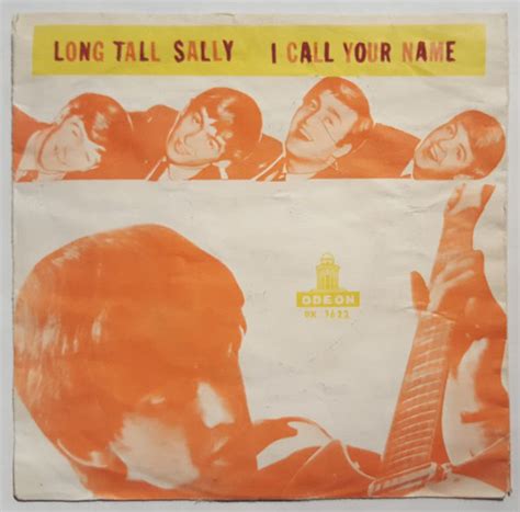 The Beatles Long Tall Sally I Call Your Name Red Label