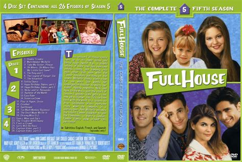 Full House Season 5 Tv Dvd Custom Covers 10081dvd Fullhouse S5