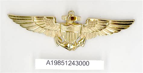 Badge Aviator United States Navy National Air And Space Museum