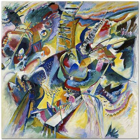 Wassily Kandinsky Improvisation Klamm Art Print Canvastar