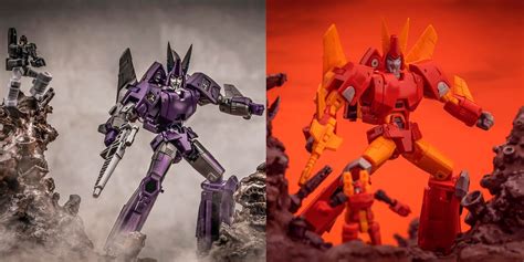 Newage Legends Scale H43ex Tyr Targetmaster Cyclonus And H43b Uriel Shattered Glass Cyclonus