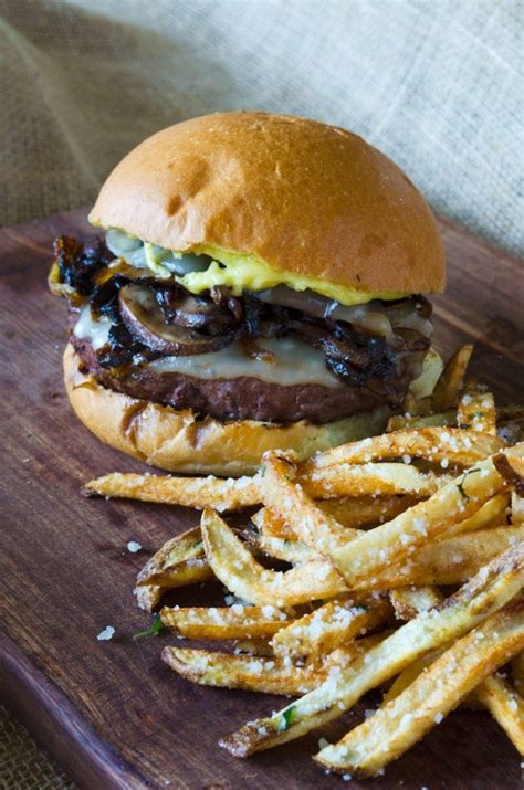 They do not taste anything like meatloaf. Mushroom Burger with Provolone, Caramelized Onions and Aioli • Go Go Go Gourmet