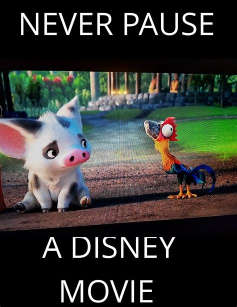 Paused Disney Movie Meme