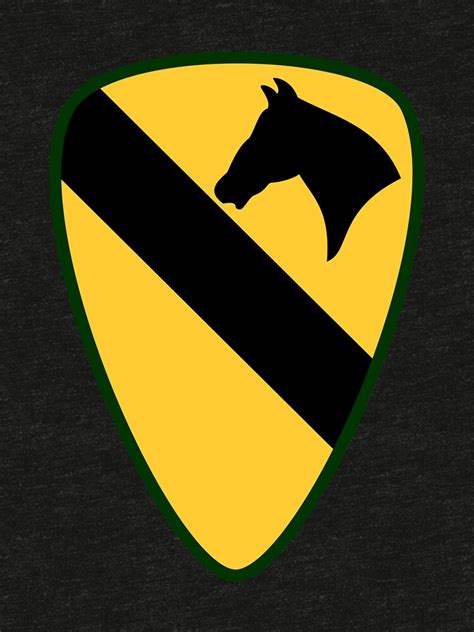 1st Cavalry Division First Team United States Army T Shirt By