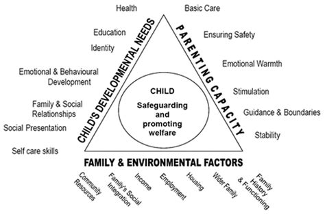 Child Assessment Triangle Student Social Work