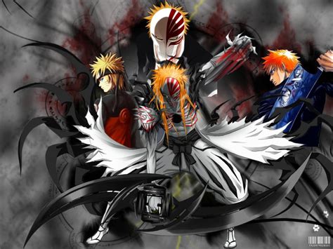 Naruto And Ichigo Wallpaper By Delixir On Deviantart