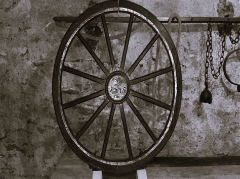 The ‘breaking Wheel In Torture And Execution In Ancient And Medieval