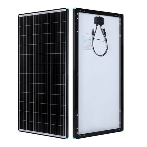 100 Watt 12 Volt Monocrystalline Solar Panel Imlcorp
