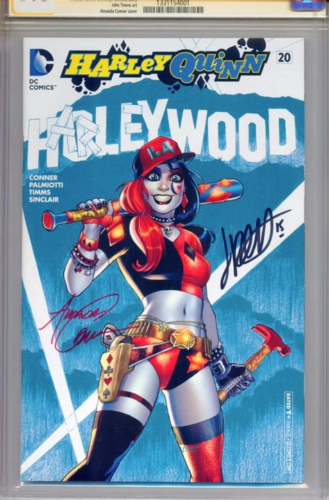 CGC SS Harley Quinn RRP Edt Signed By Amanda Conner Jimmy Palmiotti