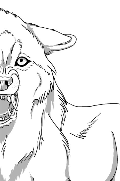 Anime Wolf Pack Coloring Pages Ebookscursoseconcursos