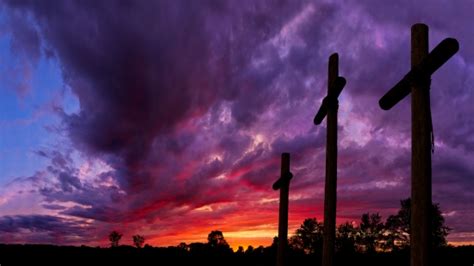Crosses At Sunset Sd And Hd Wide Vision 111 Sermonspice