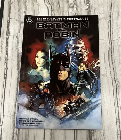 Batman And Robin Official Comic Adaptation Graphic Novel Book 1799