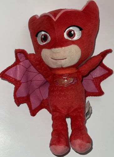 Pj Masks Red Owlette Plush Stuffed Toy 9 Just Play Doll Fun Cute