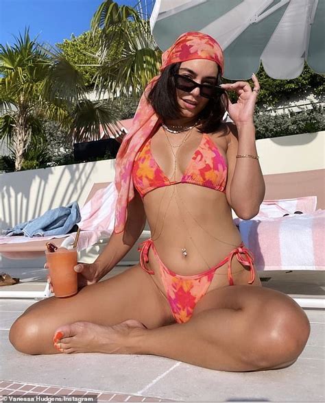 Vanessa Hudgens Puts Her Incredible Figure On Display In A Tiny Tie Dye Bikini In Miami Duk News