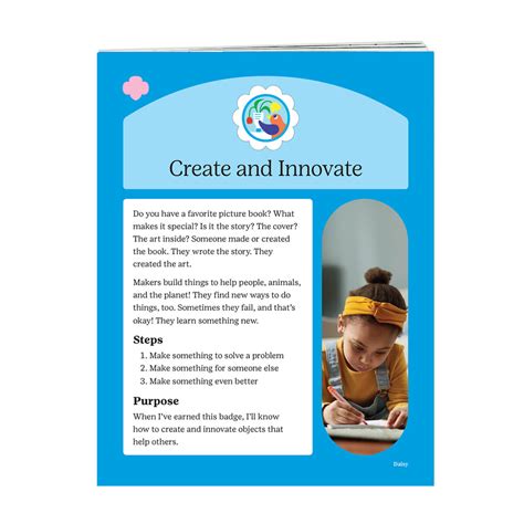 Daisy Create And Innovate Badge Requirements Girl Scout Shop