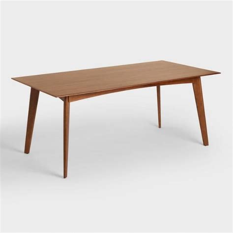 This affordable dining table is made. Weston Mid Century Fixed Dining Table - Cost Plus - my ...