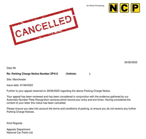 Euro Car Parks Ticket Cancelled Dont Pay Appeal Now