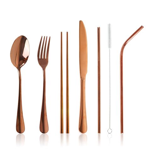 flatware stainless sets steel