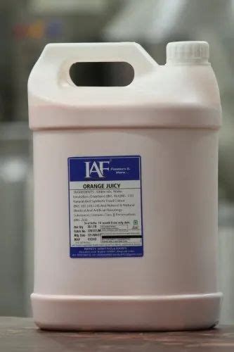 Iaf Black Synthetic Soft Drink Concentrates Emulsions Packaging Size 5ltr Packaging Type