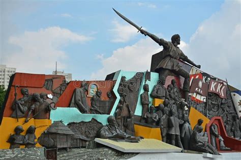 Monumento Del Santuario Andres Bonifacio En Filipinas Manila Imagen De