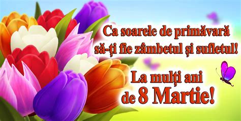 În prezent 8 martie este un prilej de bucurie şi răsfăţ pentru toate femeile, care primesc flori şi ziua de 8 martie este ziua feminității, a frumuseții, a dragostei, ziua în care femeia este în centrul atenției. La Mulți AAAni tuturor Doamnelor și Domnișoarelor ( cu ...