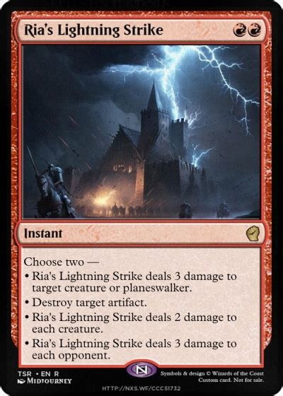 Mtgnexus Rias Lightning Strike