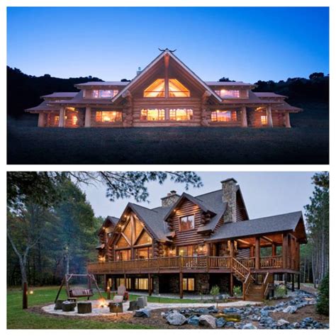 Some Beautiful Dream Log Cabin Homes Mountain Living Mountain Homes