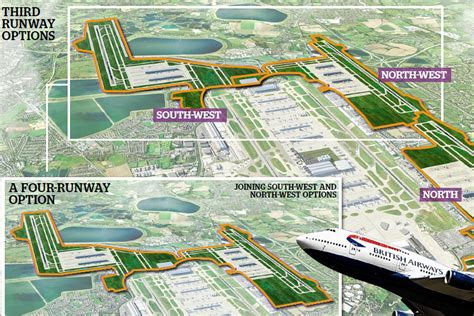 Super Heathrow Airport Unveils 4 Runway Plan Which Would Let It Handle
