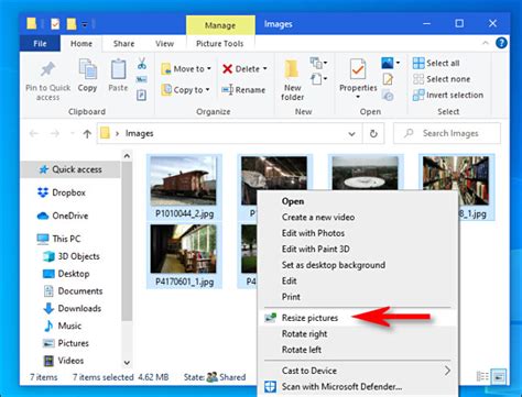 How To Quickly Resize Multiple Images On Windows 10