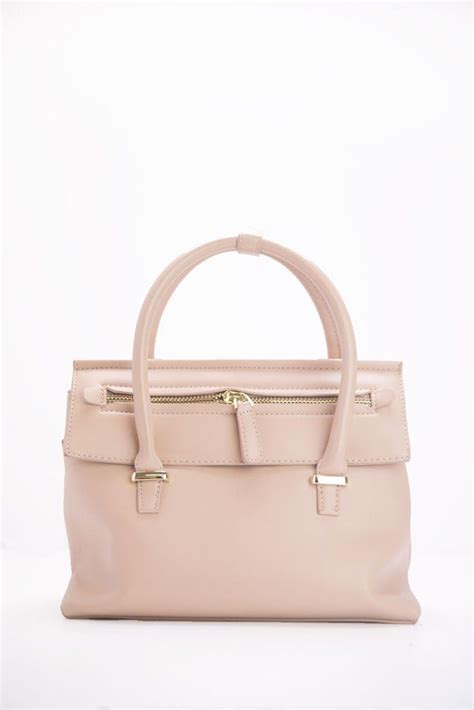 Blush Crush Leather Hand Bag With Images Crushed Leather Bags Leather