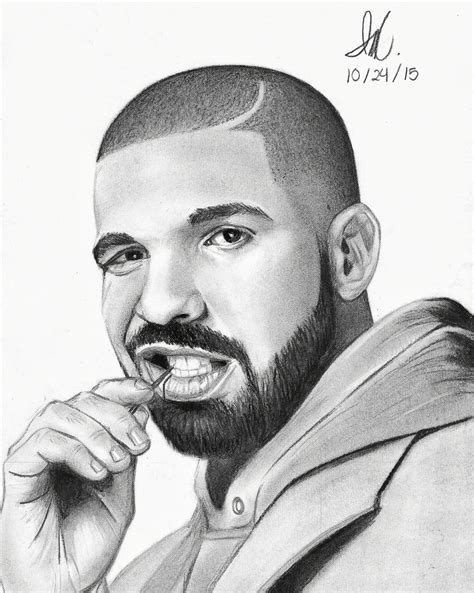 Drake Drawing Unique Drawings Realistic Drawings Cool Art Drawings