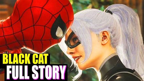 Black Cat And Spider Man The Full Story Romance Spider Man Ps4 The