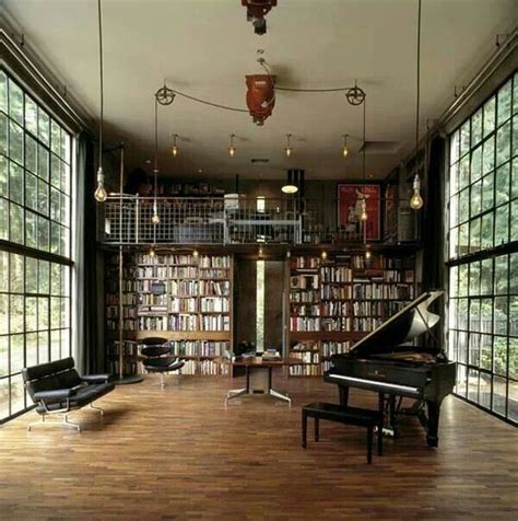 They are usually placed up against a wall, and present relatively few problems in the how large a piano room needs to be depends on the size of the instrument. Study room, with piano. Insane dream house | Stylish Study ...