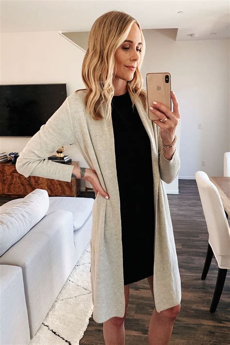 Https://wstravely.com/outfit/long Cardigan With Dress Outfit