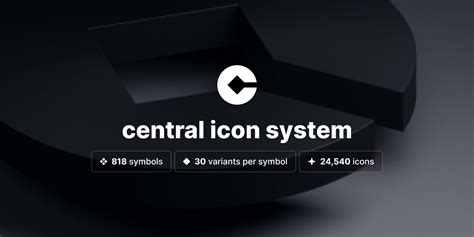 Central Icon System Figma Community