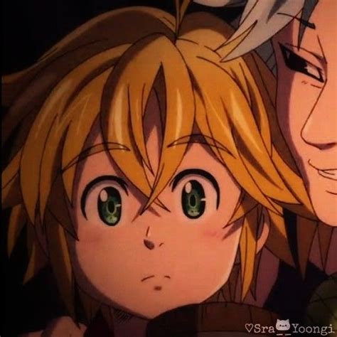 Two Anime Characters One With Blonde Hair And The Other Green Eyes