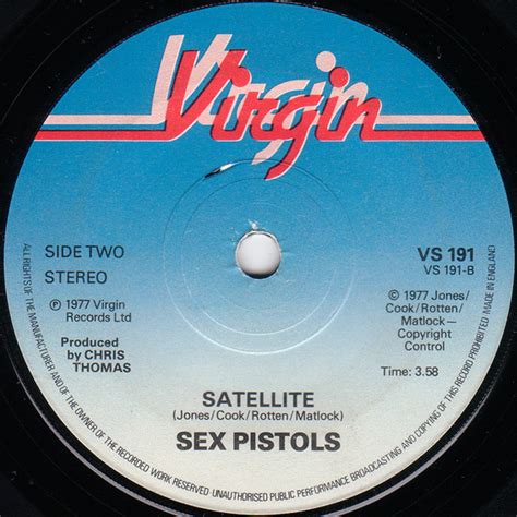 Sex Pistols Holidays In The Sun Silver Machine Records